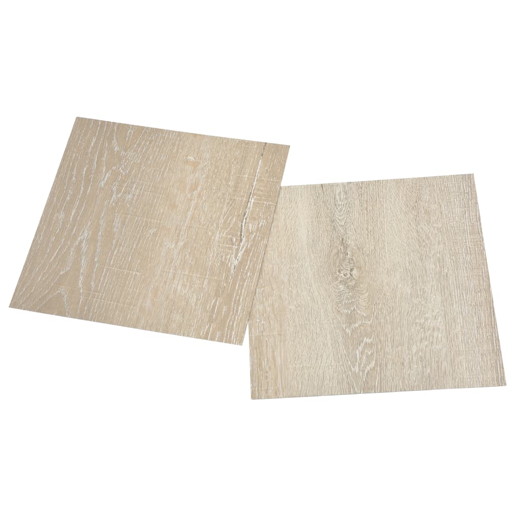 Vidaxl Floor Aboards 20 St Autoadesivo 1,86 m² Pvc beige