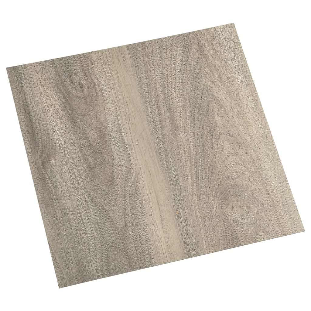 Vidaxl Floor Abeards 20 St Autoadesivo 1,86 m² PVC Taupe