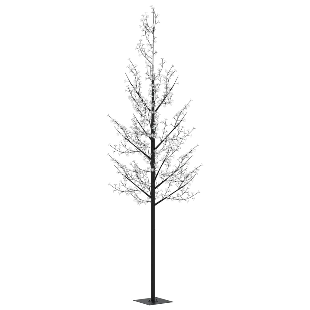 Árbol de Navidad Vidaxl con 600 LED Light Cherry Blossom 300 cm