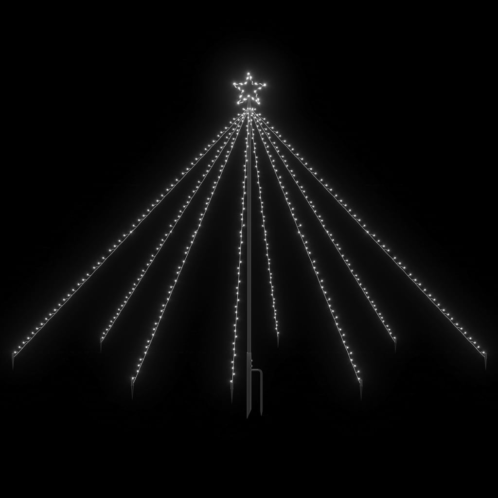Vidaxl Waterfing Tree Lighting Waterfing con 400 LED all'interno di 2,5 m