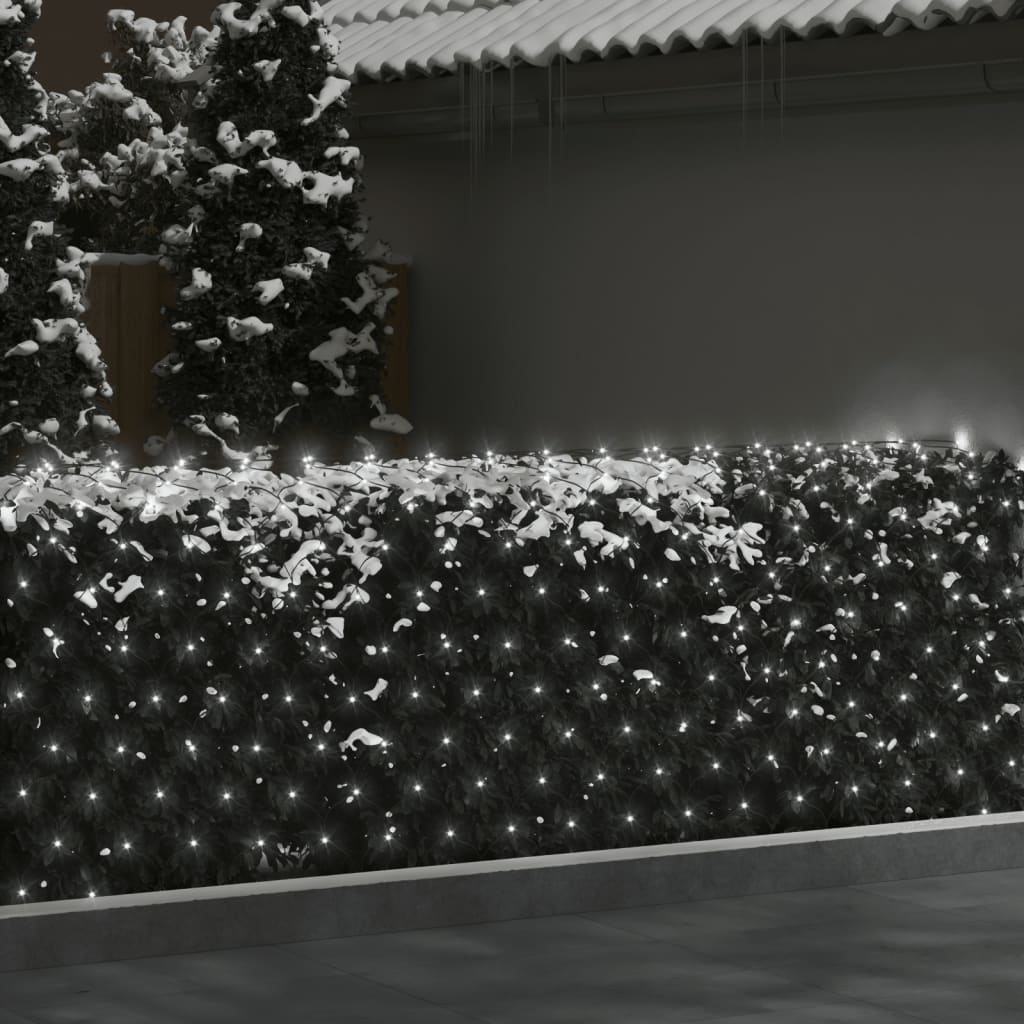 Vidaxl Christmas Network Lighting 544 LED all'interno e all'esterno 4x4 m freddo bianco
