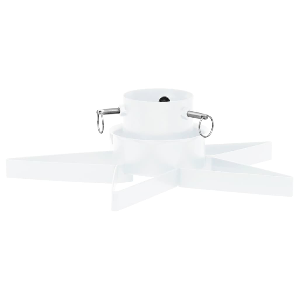 Vidaxl Christmas Tree Stand 47x47x13.5 cm bianco