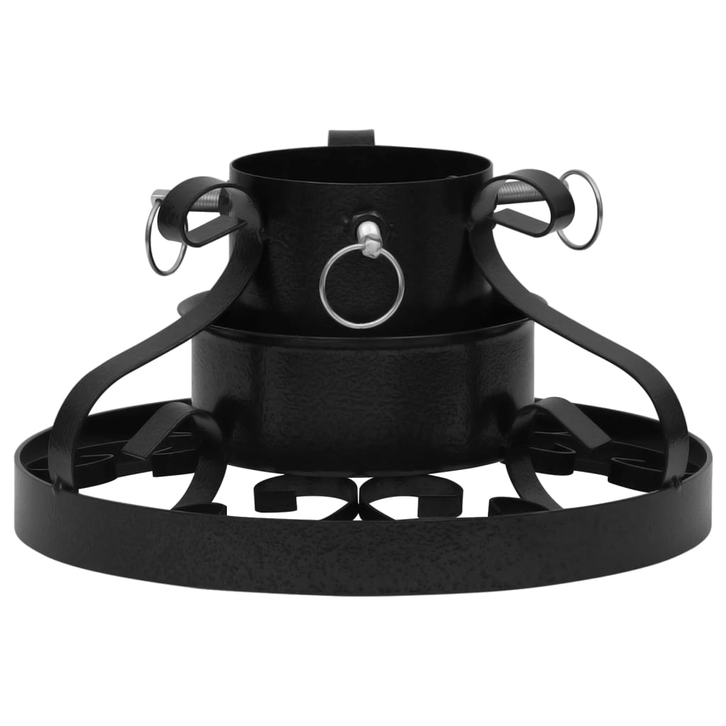 Vidaxl Tree Christmas Stands 29x29x15.5 cm nero