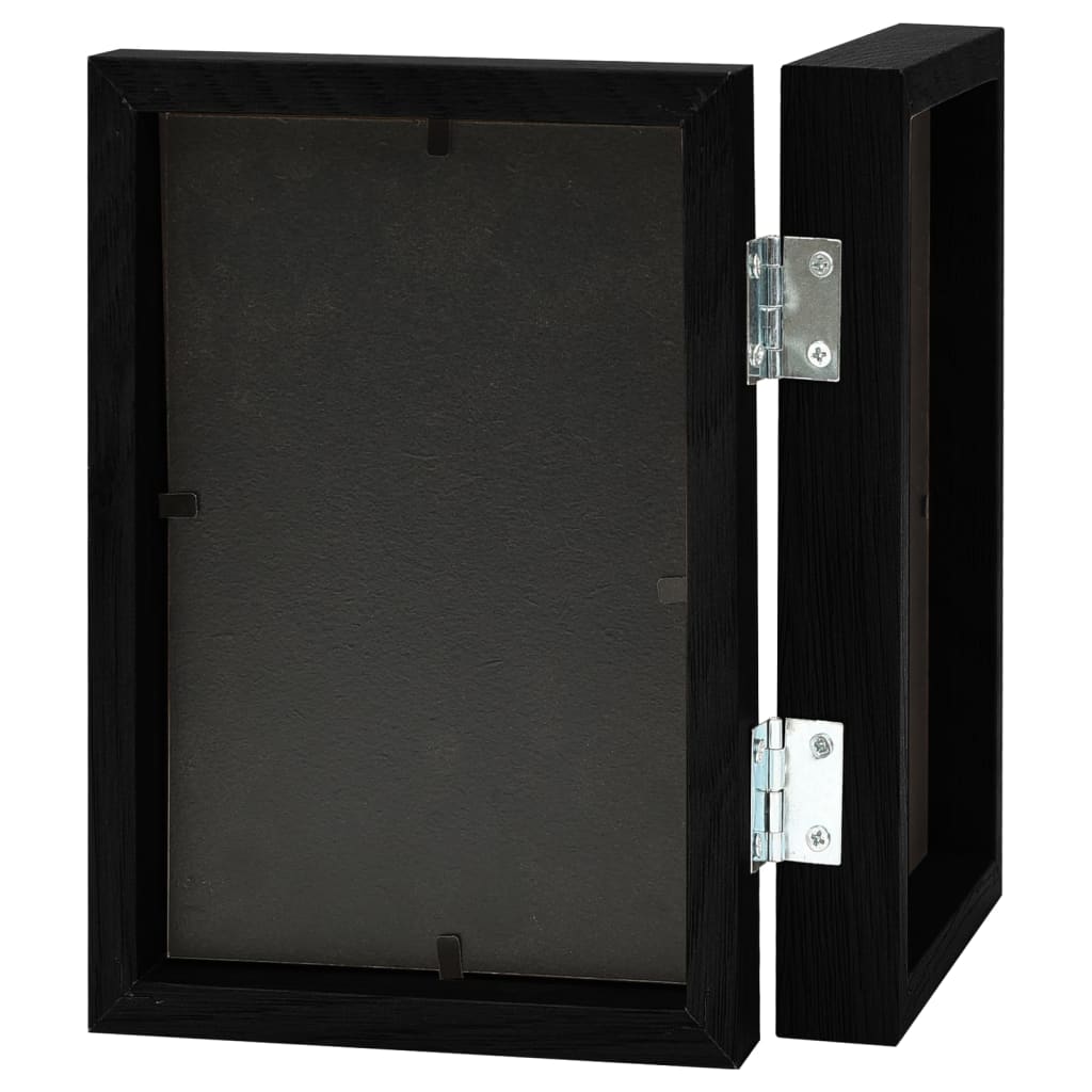 VIDAXL FOTO FRAMA NUBOON 2X (21x29,7 cm) nero