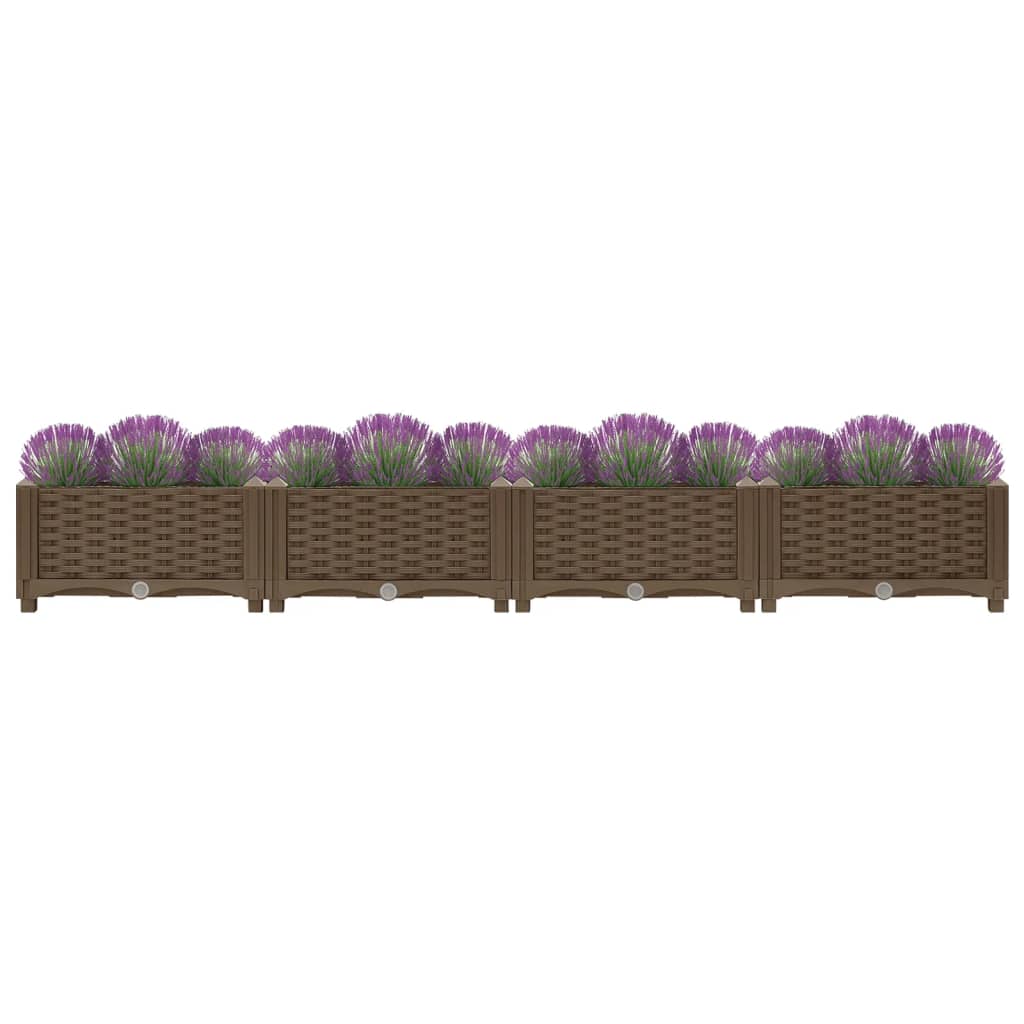 Fiotrice Vidaxl raccolta polpropilene 160x40x23 cm