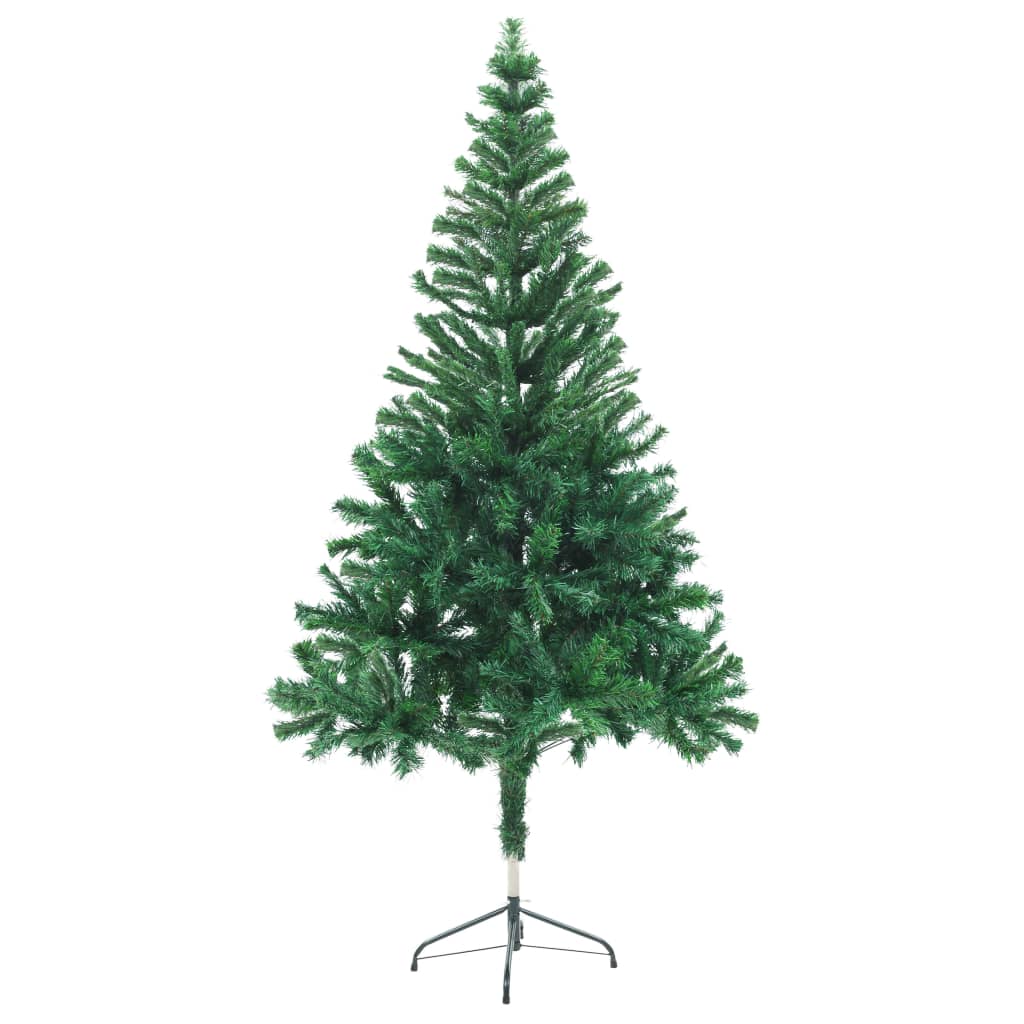 Vidaxl Kunstkerstboom con illuminazione e palle di Natale 380 rami 150 cm