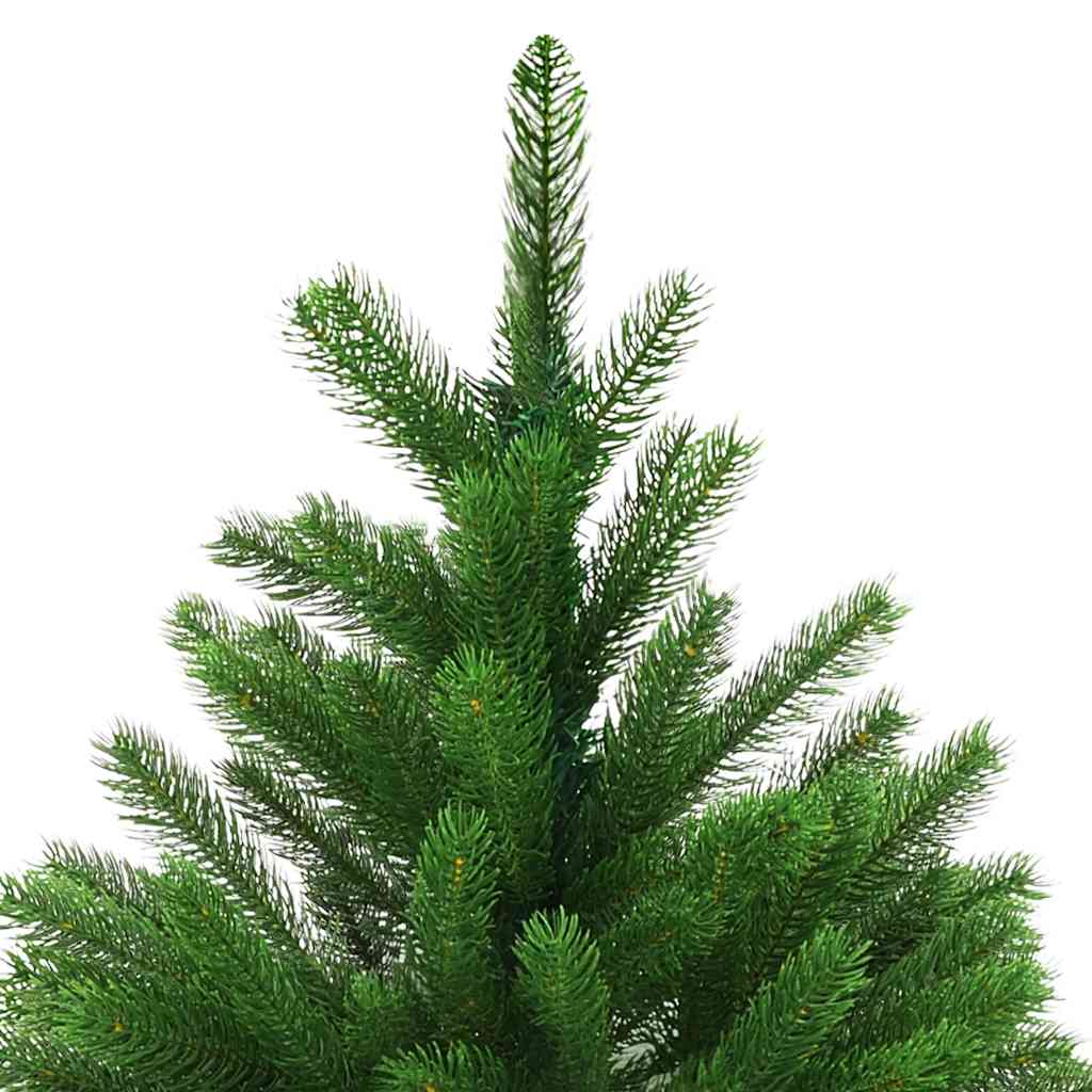 Vidaxl Kunstkerstboom con iluminación y bolas de Navidad de 120 cm verde