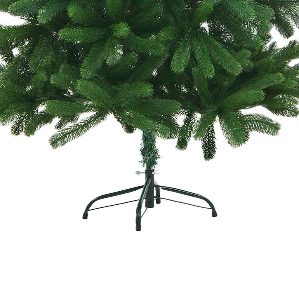 Vidaxl Kunstkerstboom con iluminación y bolas de Navidad de 180 cm verde