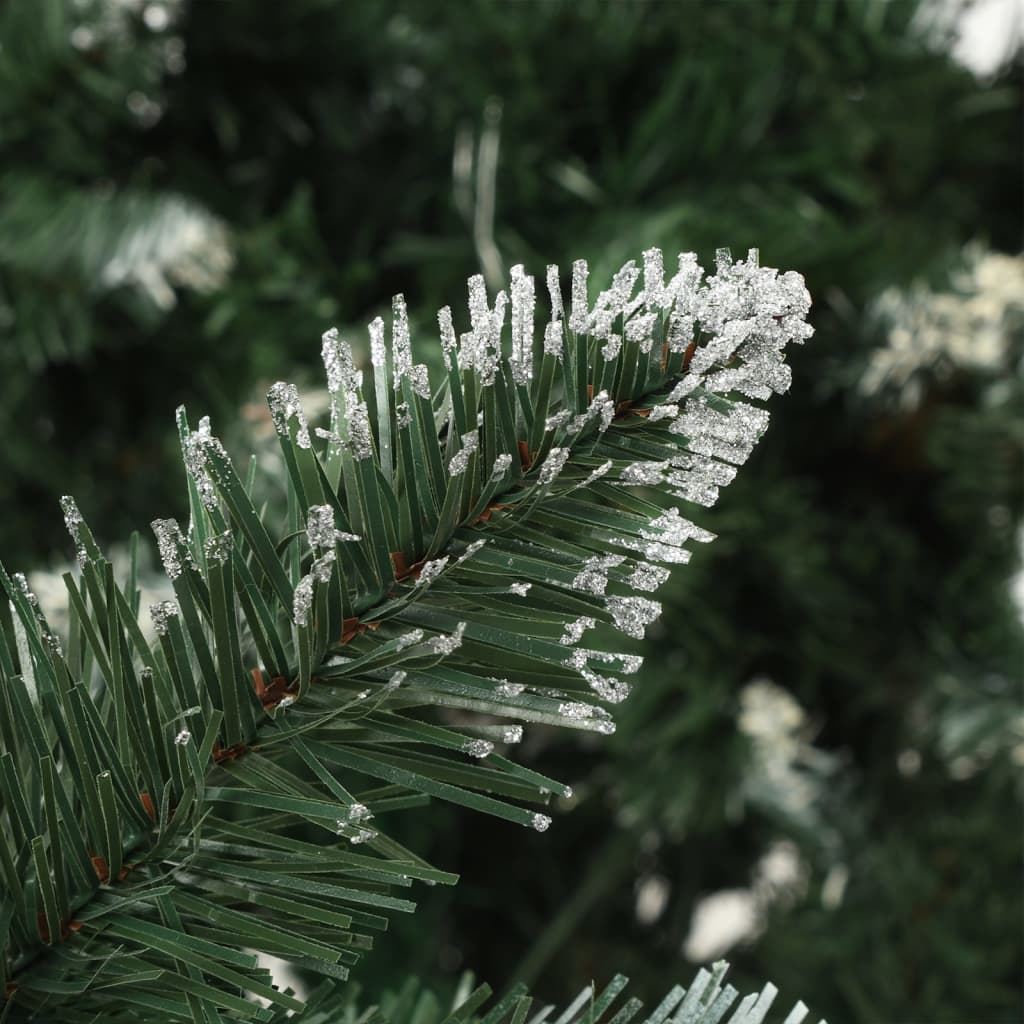 Vidaxl Kunstkerstboom con illuminazione e palle di Natale 210 cm