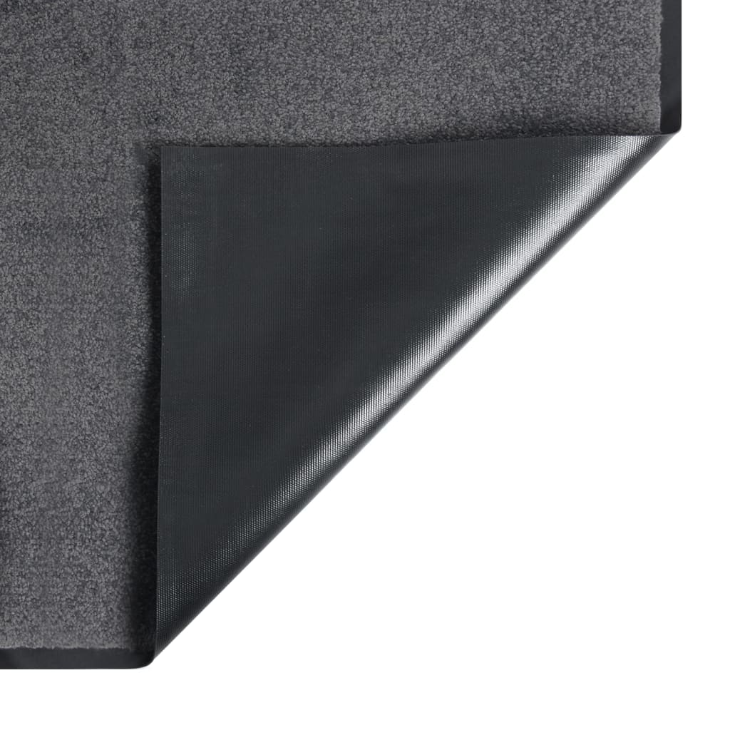 Vidaxl felpudo 60x80 cm de antracita