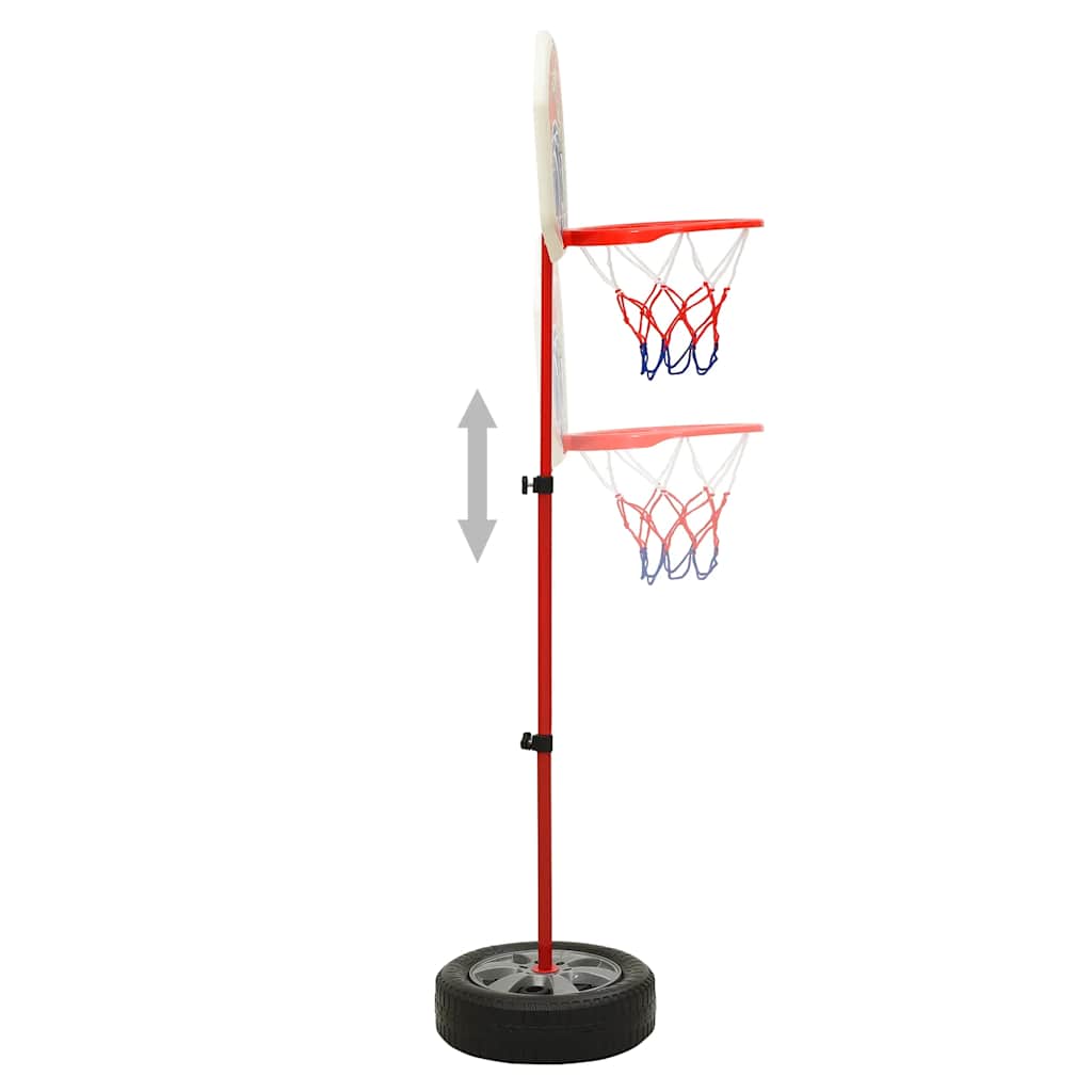Vidaxl Conjunto de baloncesto infantil ajustable 120 cm