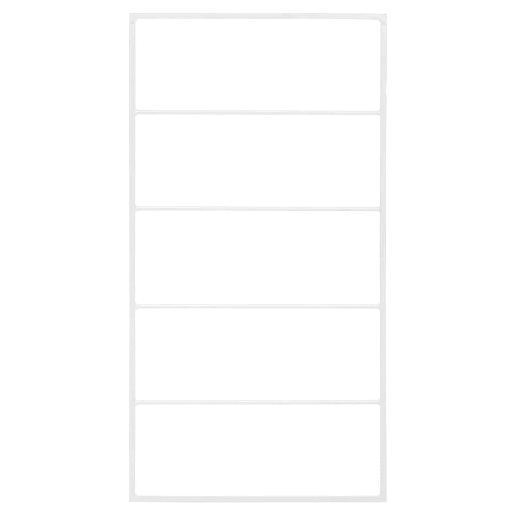 Vidaxl handdoekenrek wit 60x10x116 cm staal