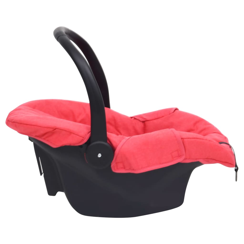 VIDAXL BABY AUTO SEDILE 42x65x57 cm rosso
