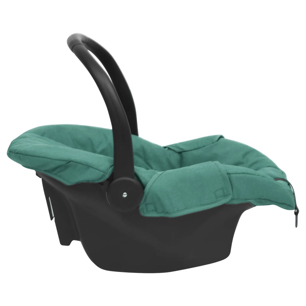 Asiento de automóvil para bebés Vidaxl 42x65x57 cm verde
