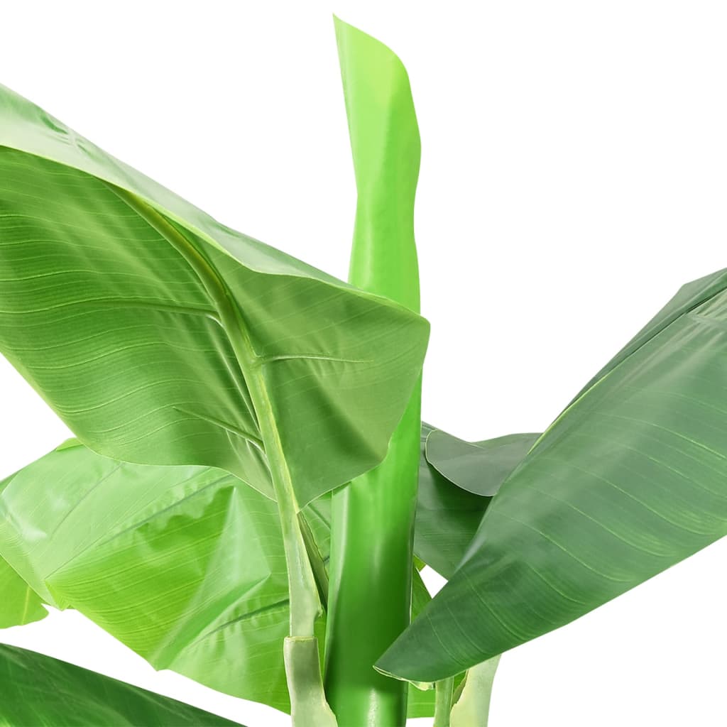 Albero artificiale Vidaxl con pentola di banana 300 cm verde