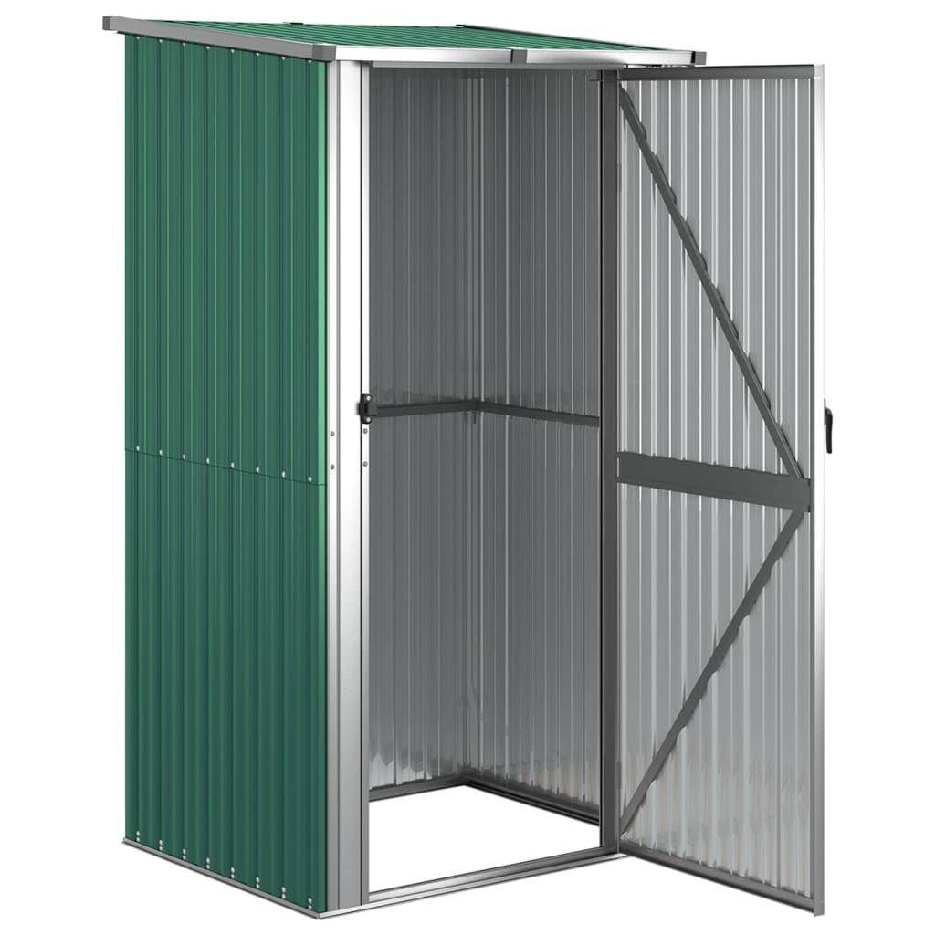 Vidaxl Garden capannone 118.5x97x209.5 cm in acciaio zincato