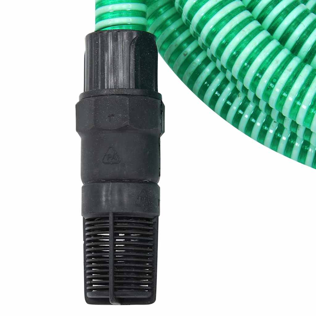 Vidaxl Sucking hose with PVC couplings 1.1 '' 4 m PVC green