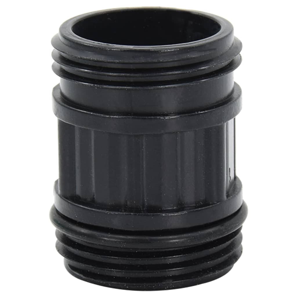 Tubo aspirazione Vidaxl con raccordi in PVC 1,1'' 7 m PVC nero