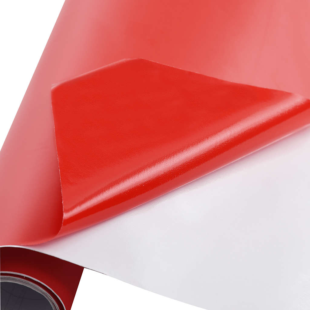 Vidaxl 2 St Autofolie 100x150 cm rosso opaco
