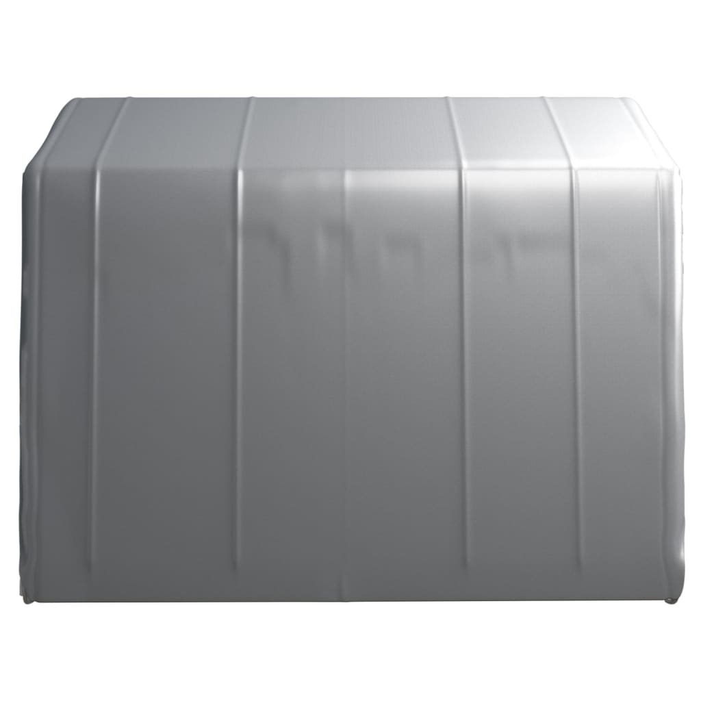 Tienda de almacenamiento Vidaxl 300x300 cm de acero gris