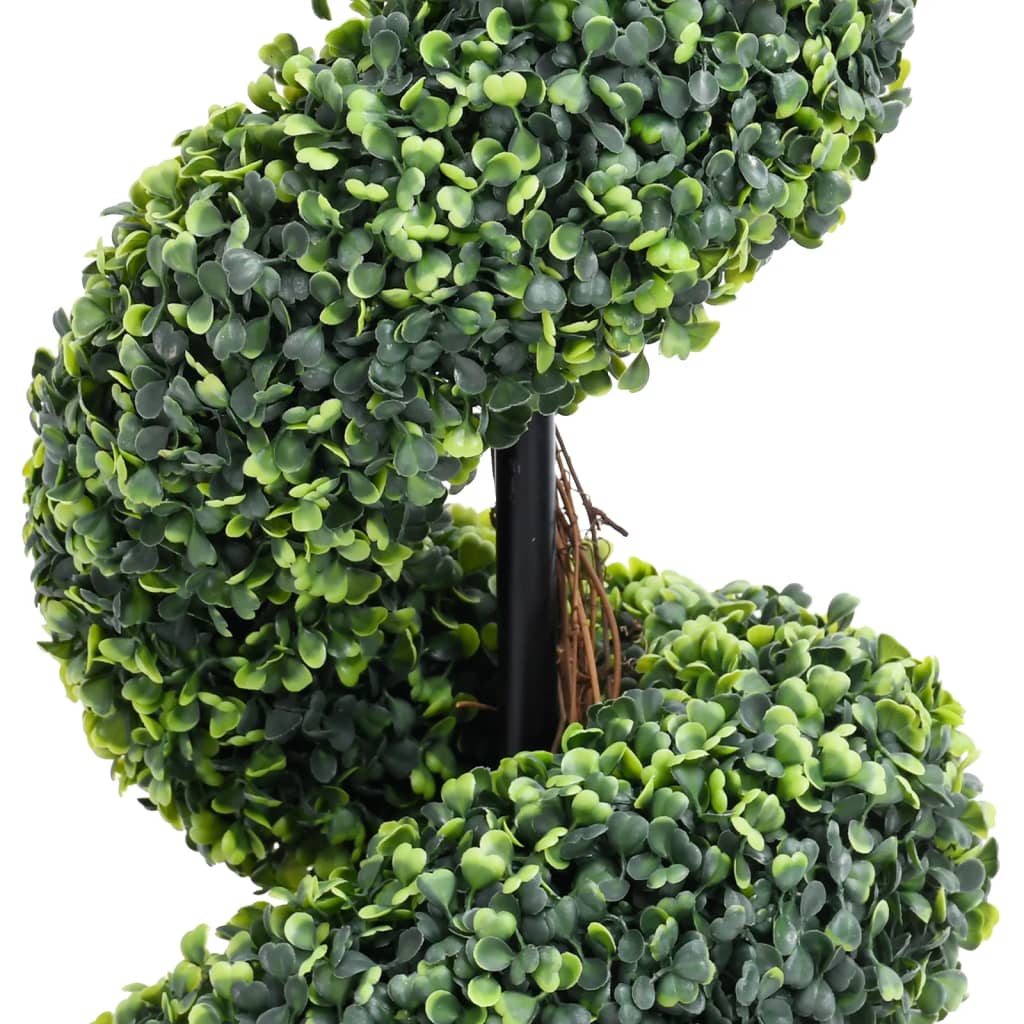 Vidaxl Plant artificiale con pentola a spirale 117 cm verde