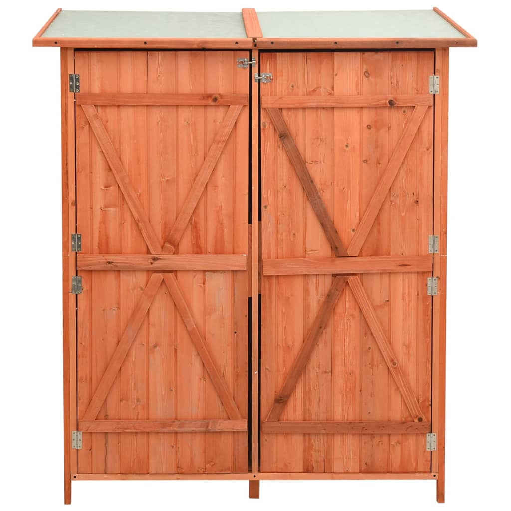 Vidaxl Garden capannone 136x75x160 cm Pineo solido