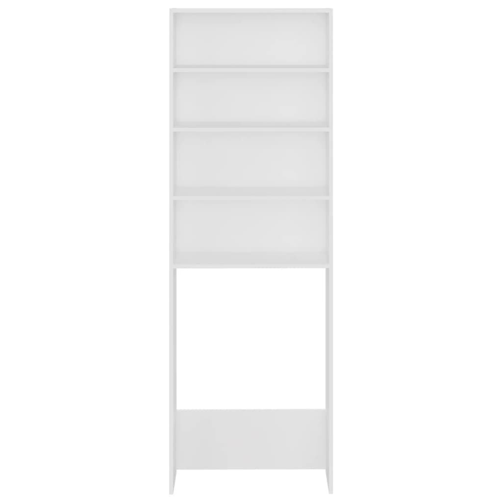 Vidaxl Washing Machine Cabinet 64x24x190 cm bianco