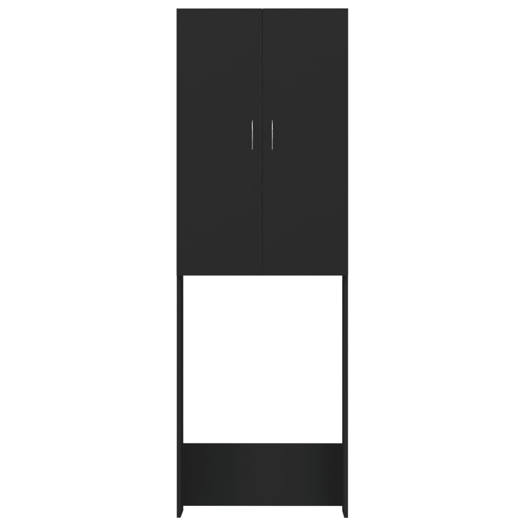 Vidaxl Washing Machine Cabinet 64x25.5x190 cm nero