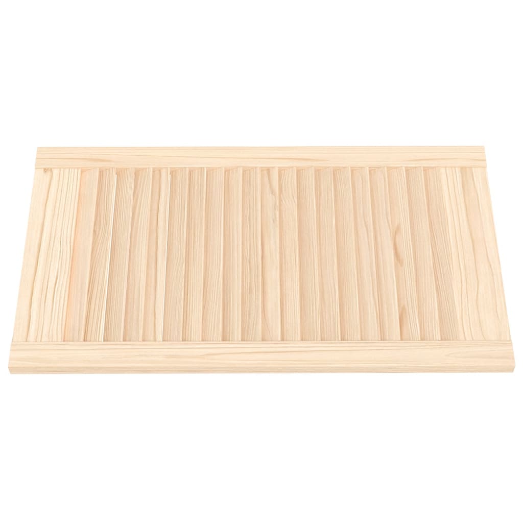 Porte di armadietti Vidaxl con doghe 2 pezzi 69x39,4 cm pino solido