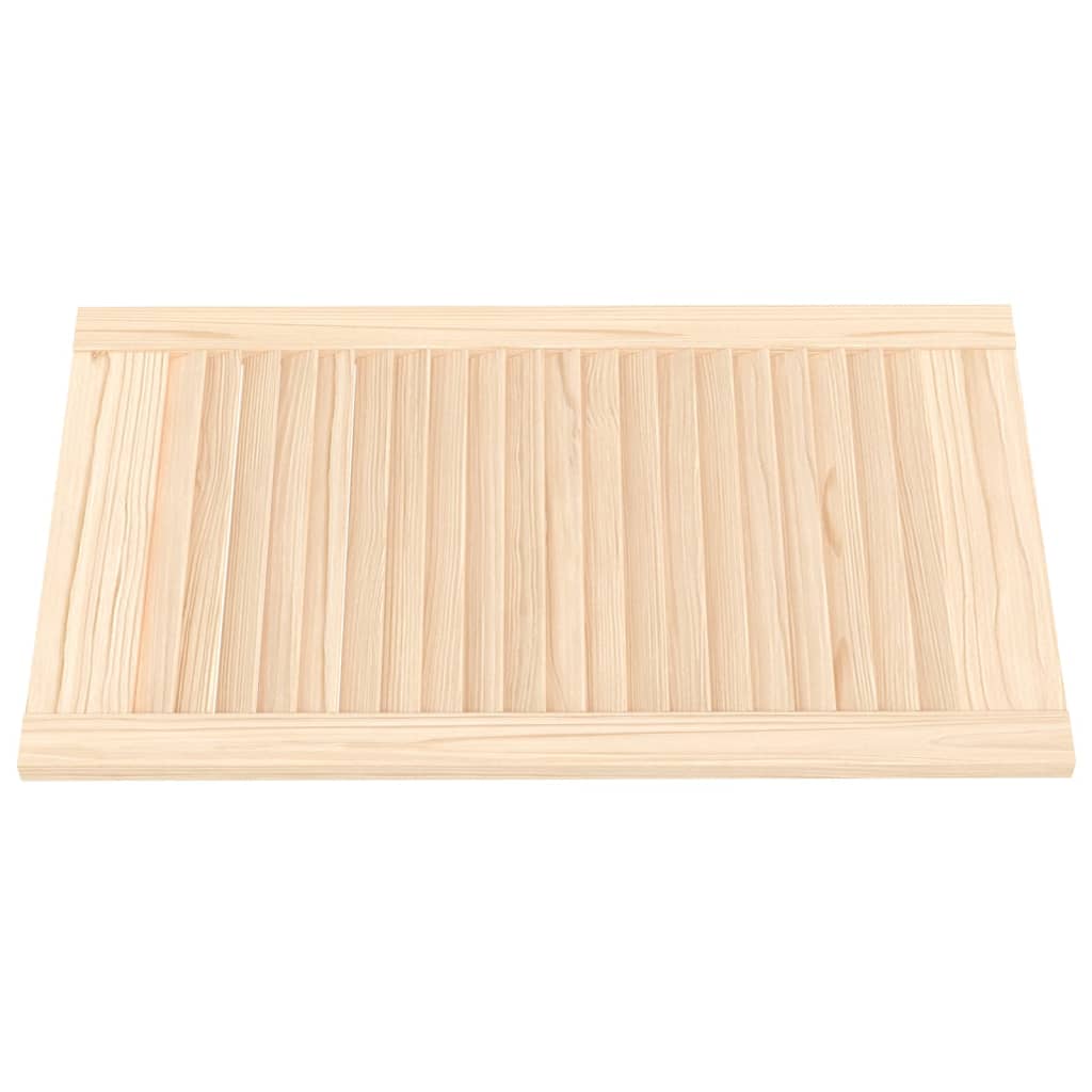 Porte di armadietto Vidaxl con doghe 4 pezzi 69x39,4 cm Pinna solida