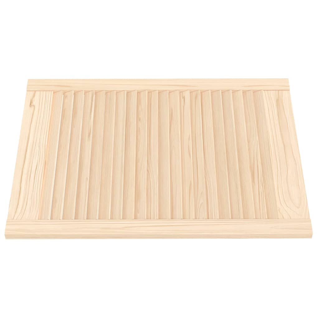 Porte di armadietti Vidaxl con doghe 2 pezzi 69x49,4 cm pino solido