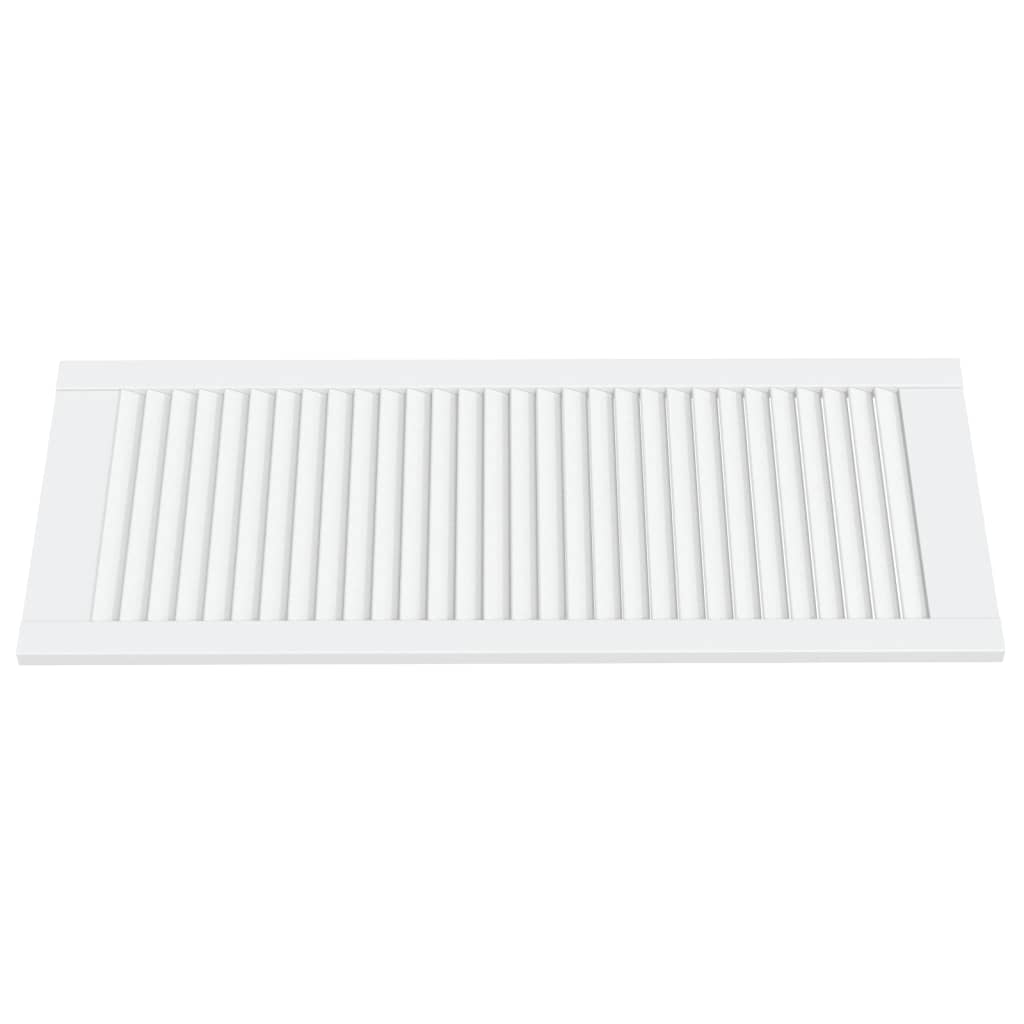 Porte del gabinetto Vidaxl con stecche da 4 pezzi 99.3x39,4 cm gwitrenhout