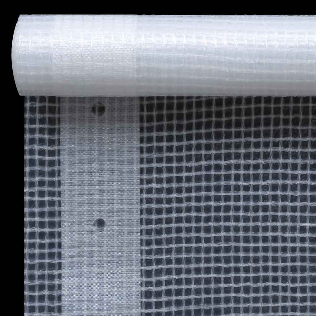 Vidaxl dekzeilen 2 st leno 260 g m² 2x15 m wit