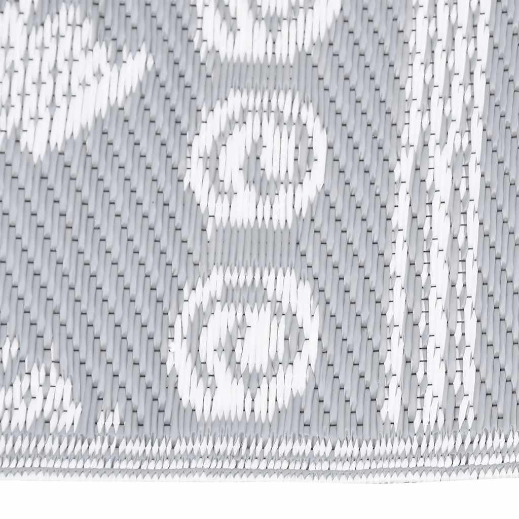 VIDAXL ESTERNO RAGGIO 80X150 cm Polypropene Grigio
