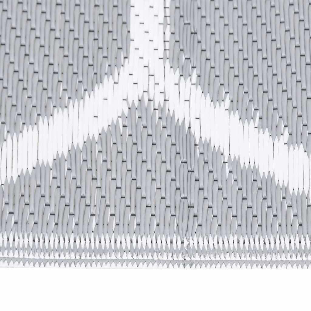 Vidaxl Outside Rug 80x250 cm Polypropene Gray