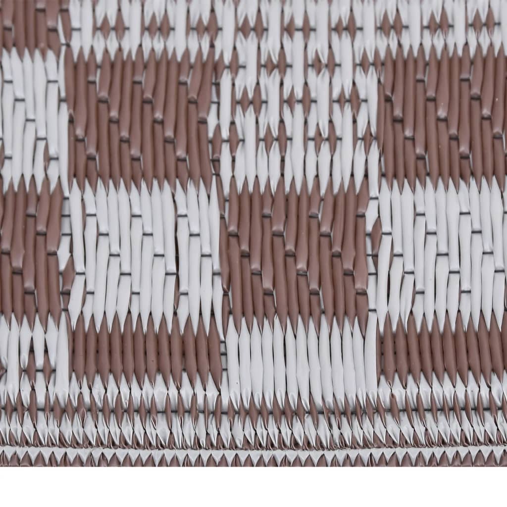 VIDAXL ESTERNO RAGO 140X200 CM Polypropene Brown
