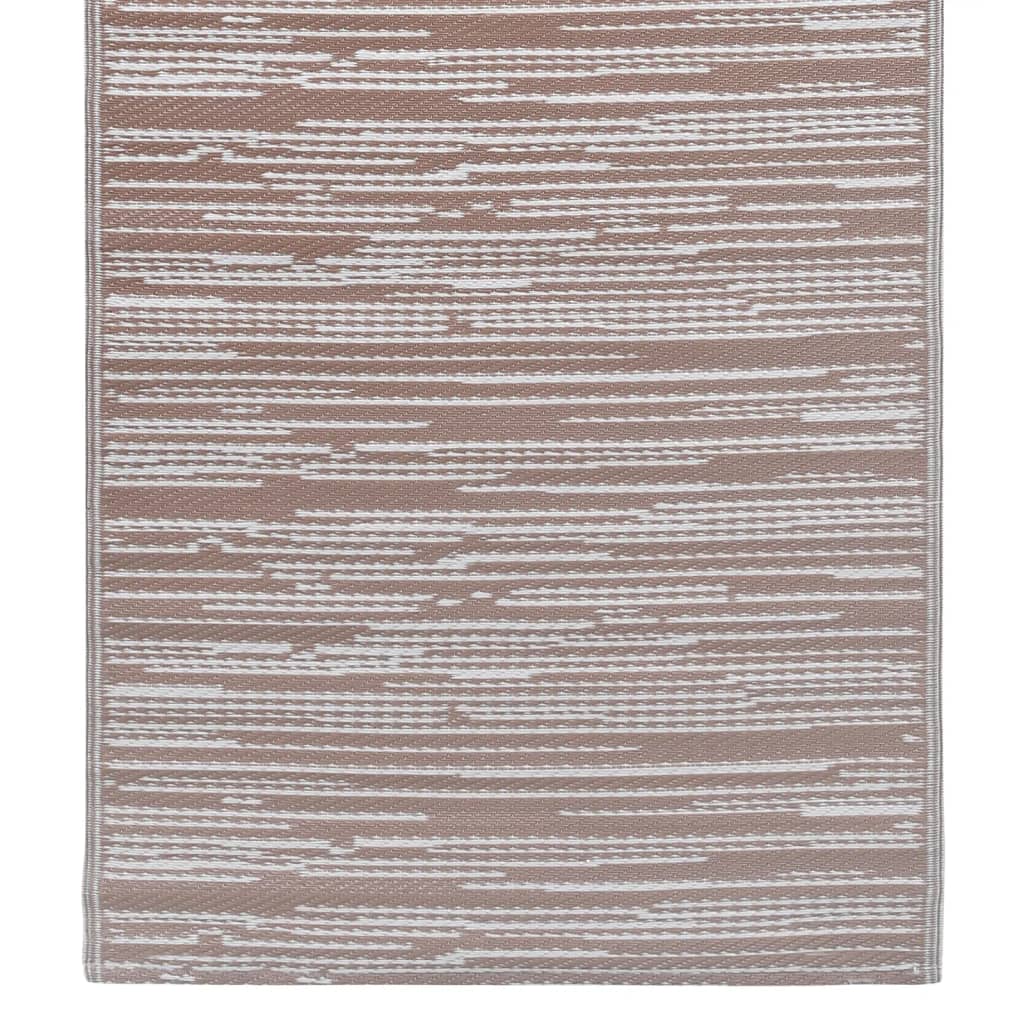 Vidaxl Eut esterno Tappeto 140x200 cm Polypropene Taupe