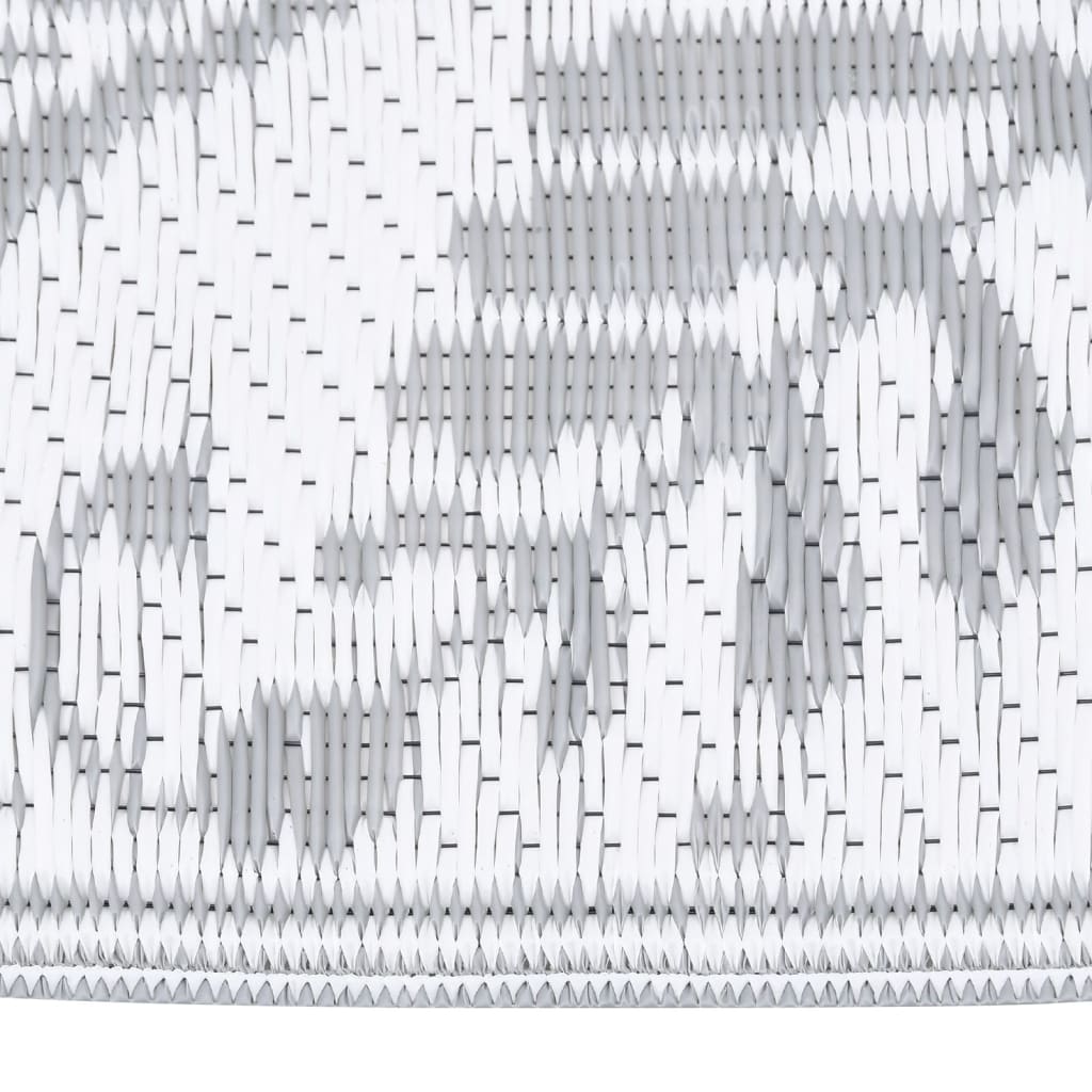 VIDAXL ESTERNO RAGGIO 140X200 cm Polypropene Grigio chiaro