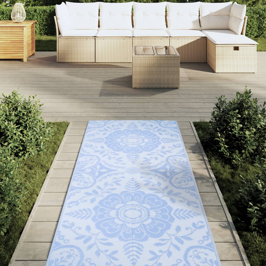VIDAXL ESTERNO RAGGIO 80X250 CM Polypropene Baby Blue