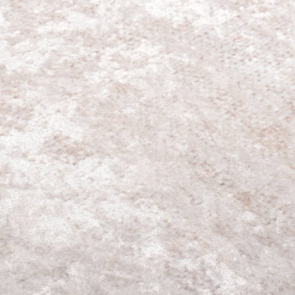 Vidaxl RUG LAVABLE ANTIA 190X300 CM BEIGE LIGE