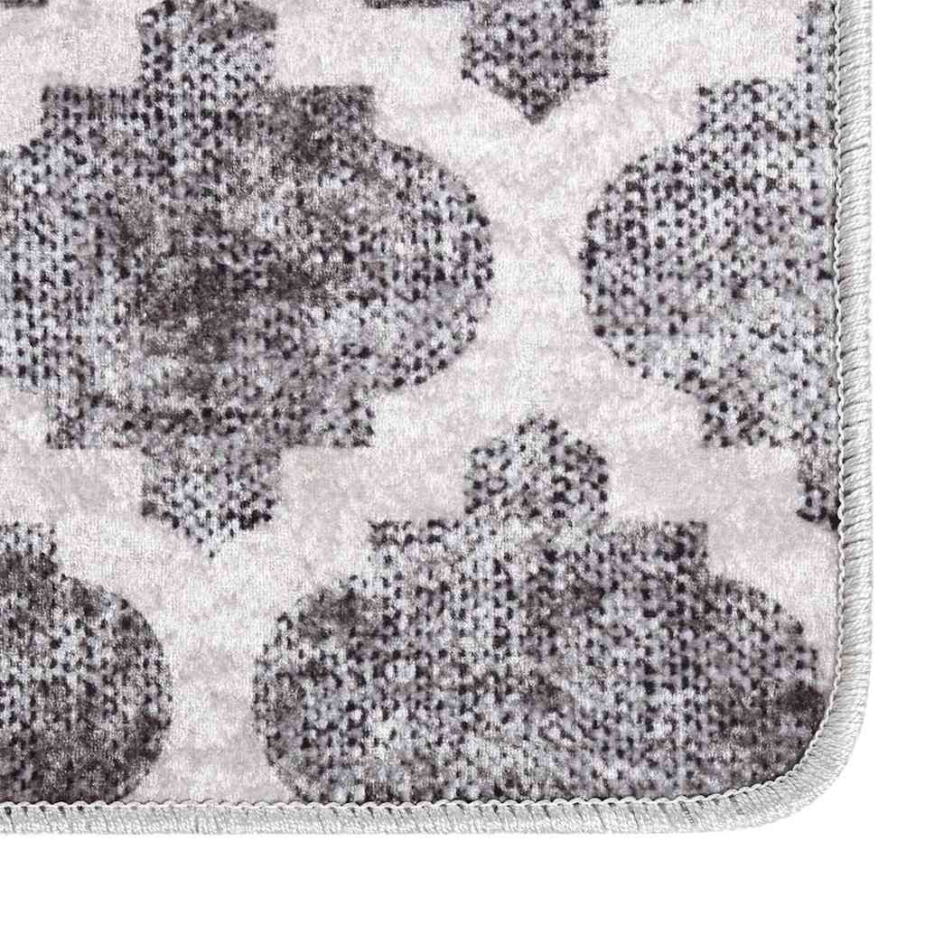 Vidaxl alfombra lavable con lavado de 80x150 cm multicolores