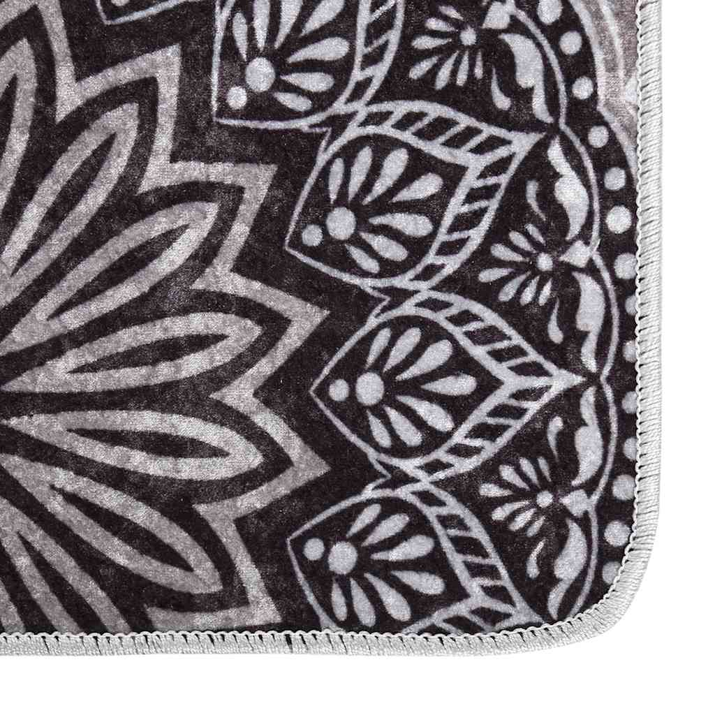 Vidaxl RUG LAVABLE ANTI-SLIP 80X300 cm multicolor