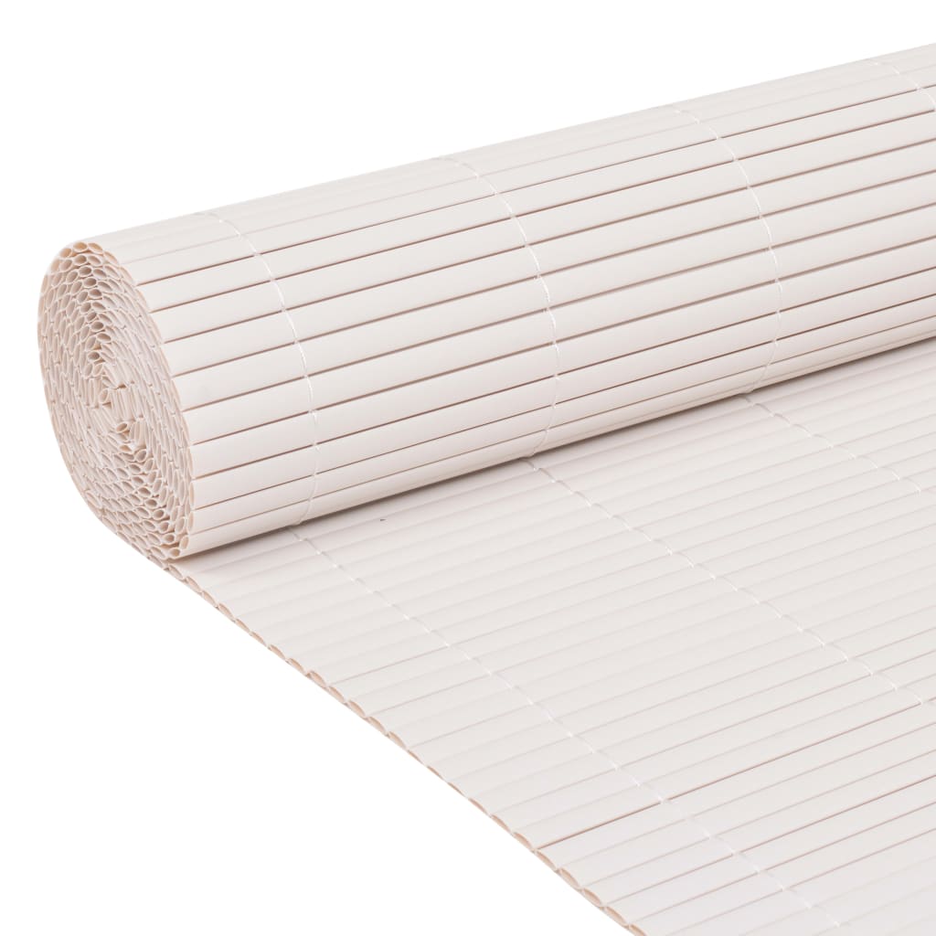 Vidaxl Garden Fencing Doble -lado de 110x300 cm blanco