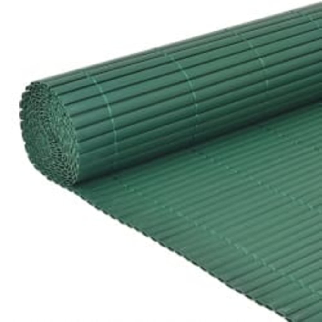 Vidaxl Garden Cercado de doble lado 110x500 cm verde