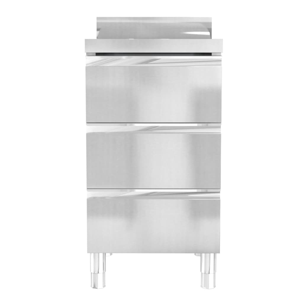 VIDAXL CARCHETTI DELLA CUSCINE COMMERCIALE ACCIAIO IN INSOLESS