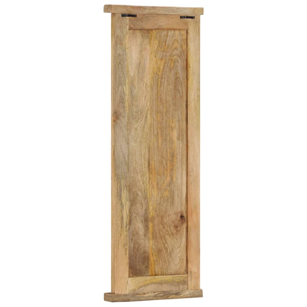 Vidaxl Racks 2 PCS 38x100 cm Madera de mango sólido