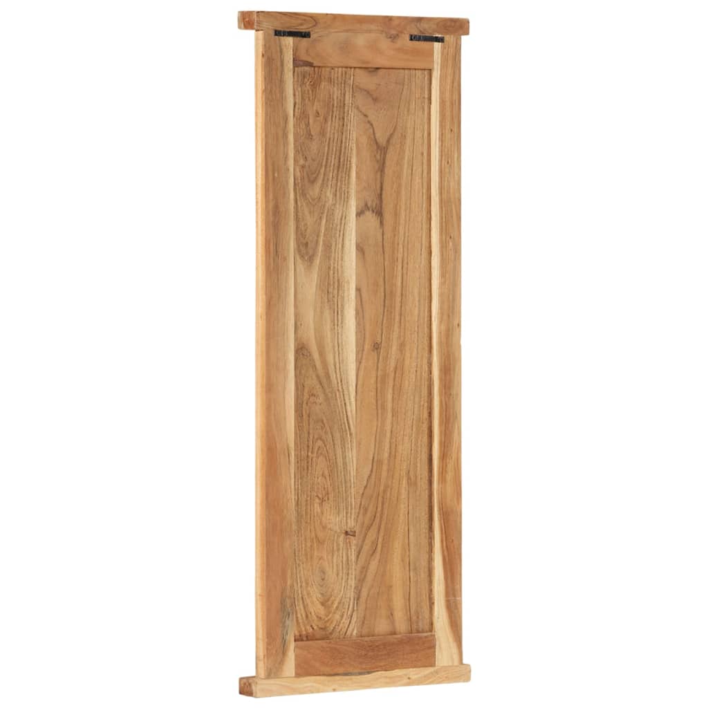 Vidaxl Racks 2 PCS 38x100 cm de madera de acacia sólida