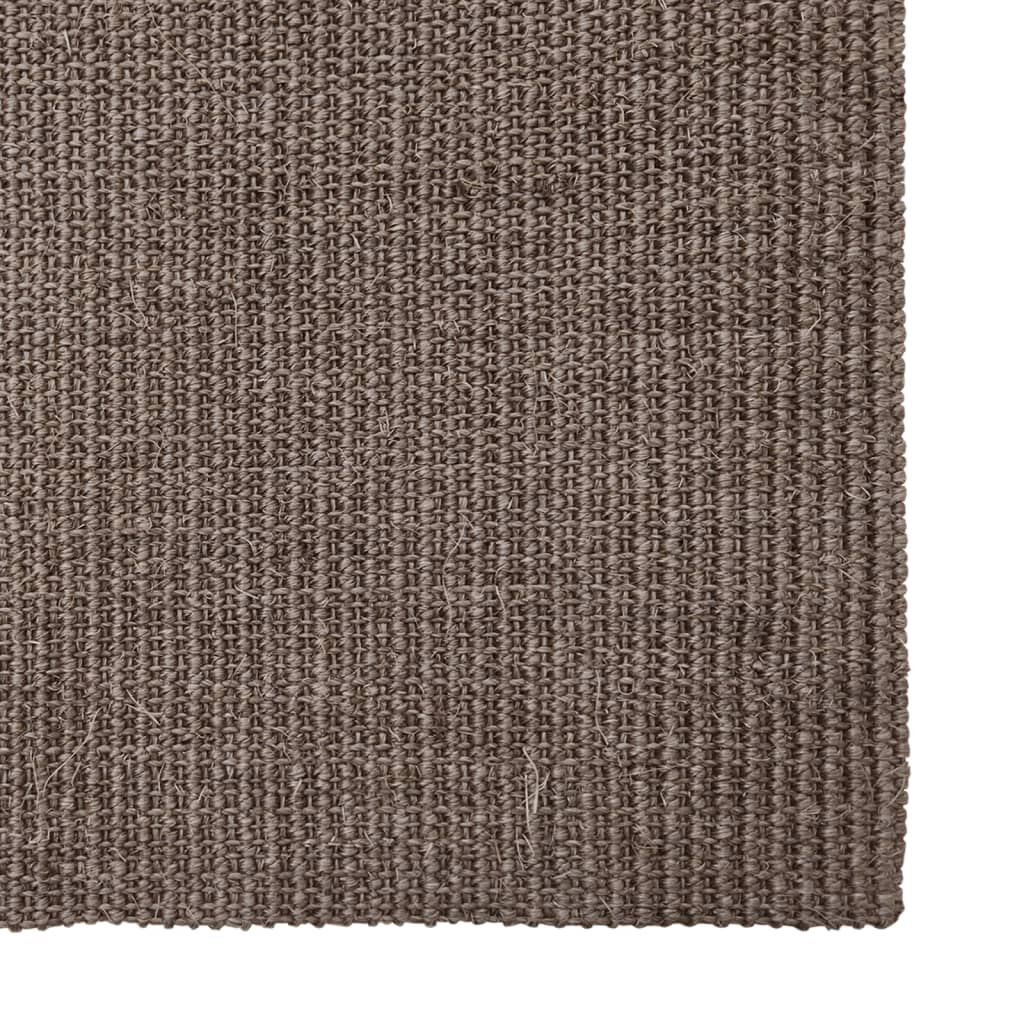 Tappeto Vidaxl 66x200 cm Brown naturale sisal