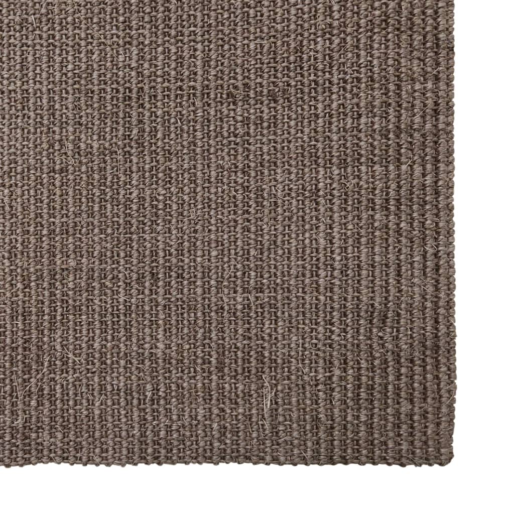 VidaXL alfombra 66x300 cm sisal natural marrón