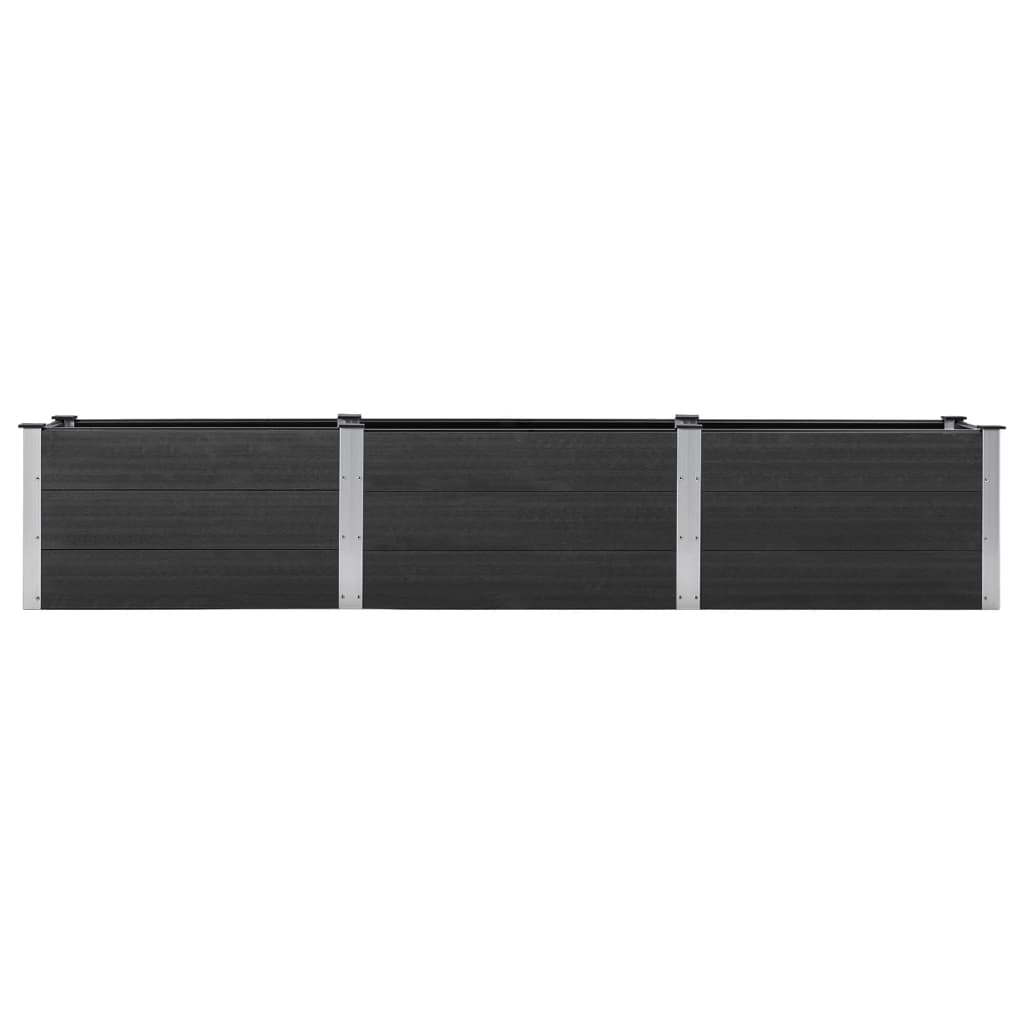 Vidaxl fioriera raccolta 300x50x54 cm grigio HKC